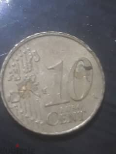عملة ١٠ يورو سنت الغالية ٢٠٠٢ D 0
