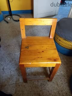 كرسي خشب ارتفاع 70 سم