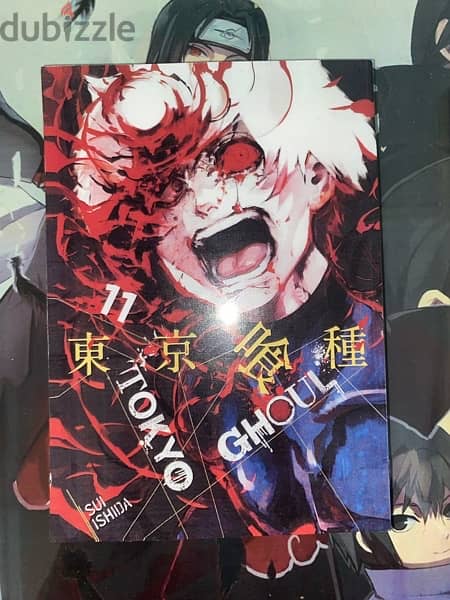 Manga Tokyo Ghoul, Blue Lock, and Death Note 3