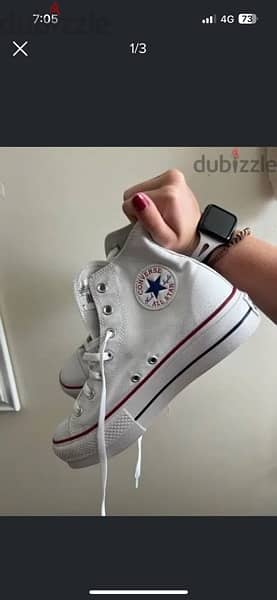 converse shoes high neck white