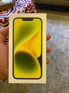 IPhone 14, yellow, 256 GB 0