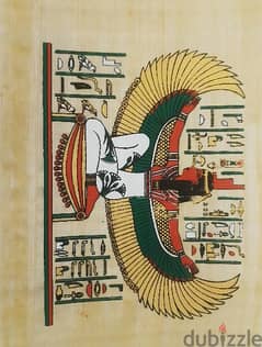 10رسومات علي ورق البردي الفرعوني بجودة عالية مقاس ٢٠×١٨