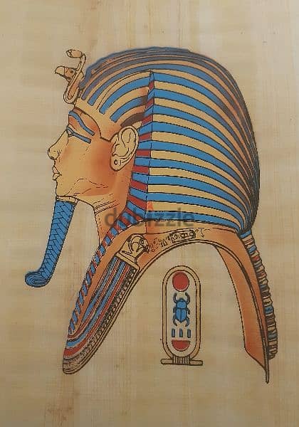 10رسومات علي ورق البردي الفرعوني بجودة عالية مقاس ٢٠×١٨ 3