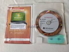 Original CD Windows 7 Home Premium with his Serial number 0