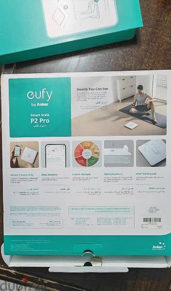 جديد من السعوديه  Eufy p2 pro الميزان الذكي  IM BODY