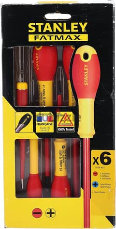 Stanley Fatmax 0-65-443 Insulated Slotted Pozi Set