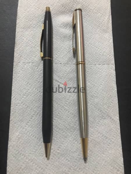 قلم باركر USA + قلم كروس سنون رصاص زيرو 1