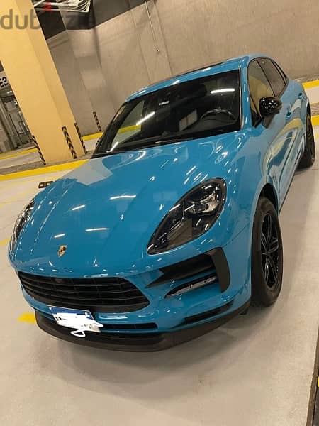 porsche macan 2020 miami blue 0