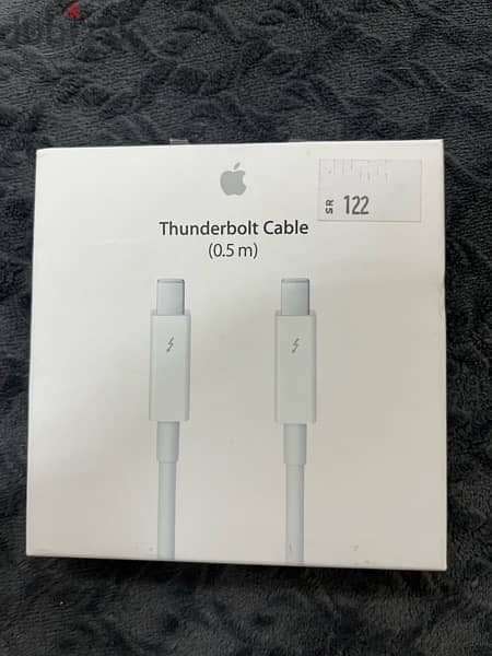 توصيلة ثاندربولت Thunderbolt جديدة الاصلية من ابل بنصف سعرها 1