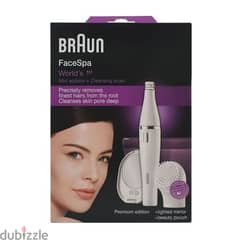 Braun Face Spa 2-In-1 Face Facial Epilating & Cleansing System (New)