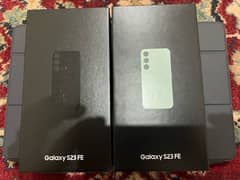 Samsung s23 fe 8&256 mint green & graphite