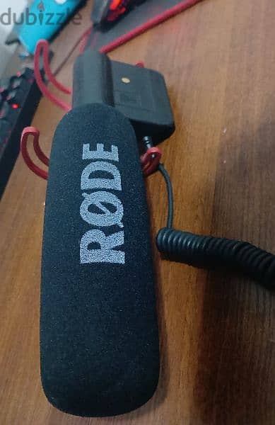 mic مايك رود  Rode Videomic with Rycote Lyre Suspension System 0