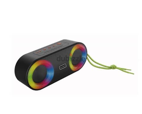 L'avvento Wireless LED Speaker, 3000 mAh Black - SP315 0