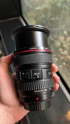 Canon EF 24-105mm f/4 L is USM Lens for Canon EOS SLR Cameras 0