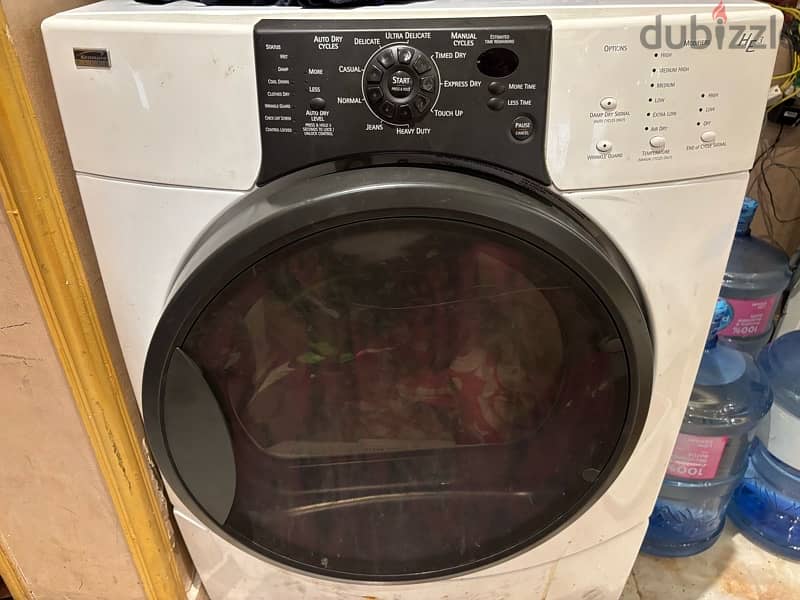 Kenmore Elite he3 Washer Condition White Black Front Loader 1