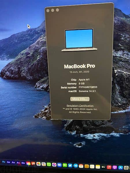 MacBook Pro M1 2020 256 g 3