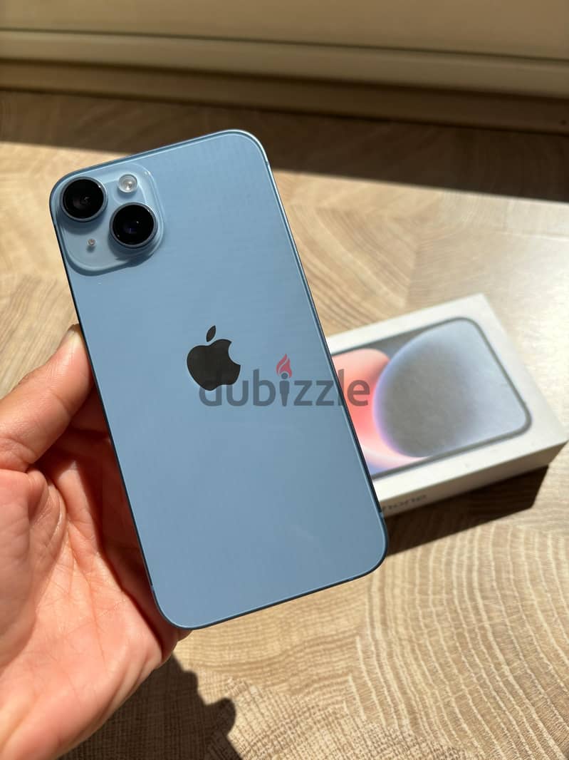 iPhone 14 - 128 - Blue - Battery 92% / حالة الزيرو لون ازرق بطاريه 92 3