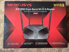 Mercusys AX1800 Dual-Band WiFi 6 Router MR70X