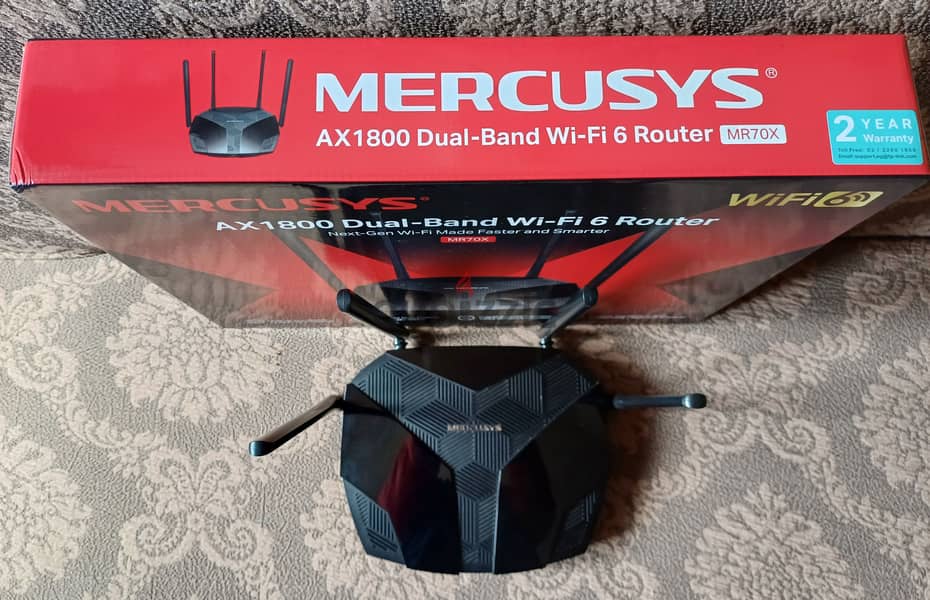 Mercusys AX1800 Dual-Band WiFi 6 Router MR70X 4