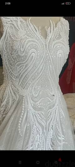 فستان زفاف جديد للبيع 0