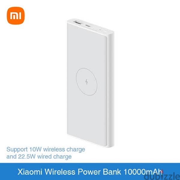 Xiaomi Wireless Charger Qi Fast Power Bank 10000 mAh 5