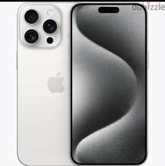 iPhone 15 pro max 256 white titanium 0
