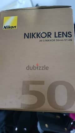 Nikon lens 50mm f/ 1.4G like new 0