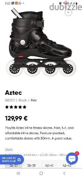 playlife Aztec skate / patinage 7