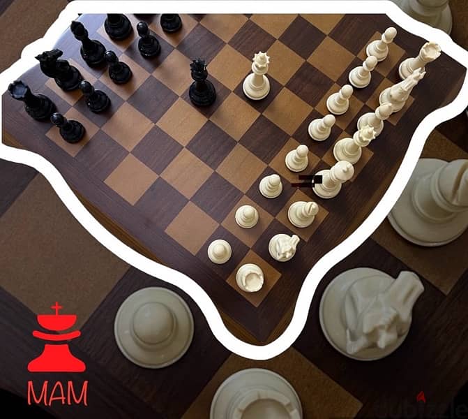 Templar knight series chess شطرنج فائق الجوده من براند MAM 4