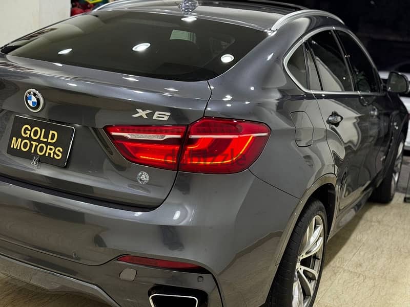 BMW X6 Model 2016 M50i فبريكه صيانات توكيل 5
