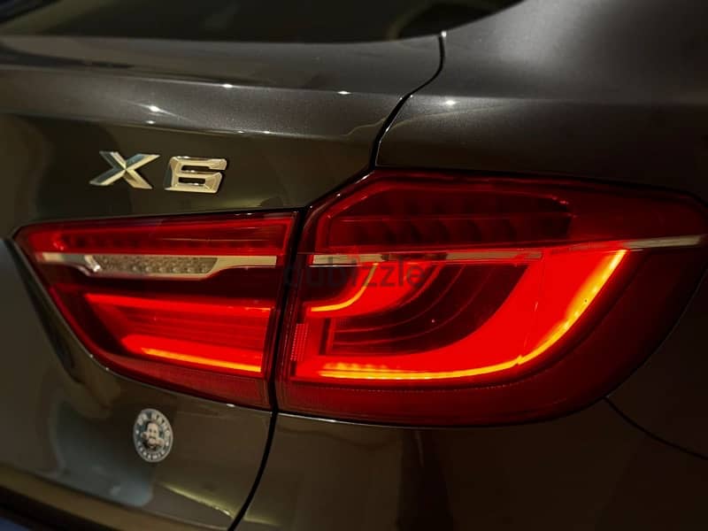 BMW X6 Model 2016 M50i فبريكه صيانات توكيل 12