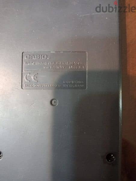 calculator Casio قديم شغال بالطاقة الضوئيه 2