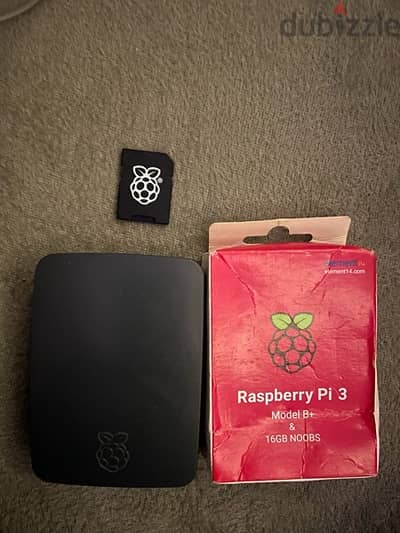 Raspberry pi 3 Model B+ with original power supply & camera module v2