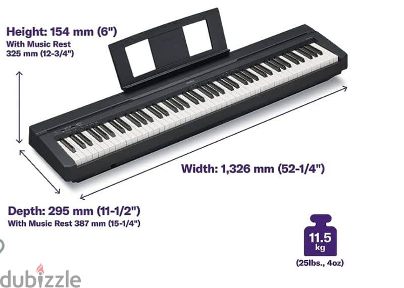 Yamaha Electric Piano P45 3