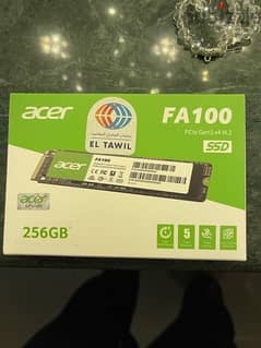Acer FA100, M. 2 NVMe PCIe Gen3 x 4 SSD 250G