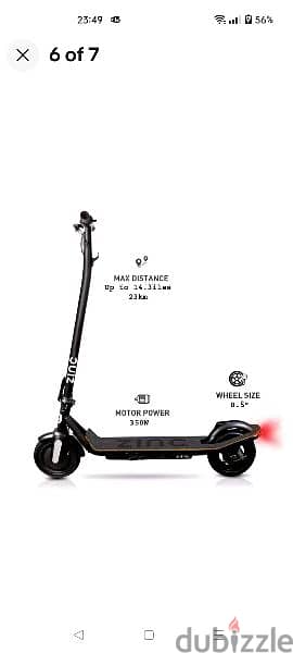 Electric scooter . . Zink swift plus 5