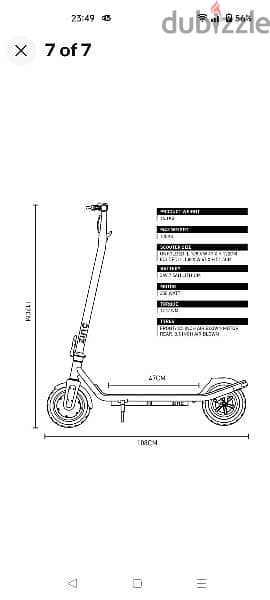 Electric scooter . . Zink swift plus 6