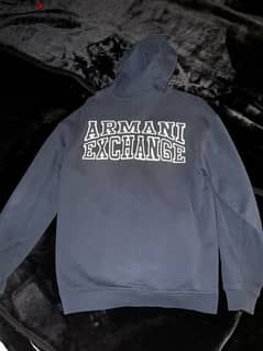 Armani exchange zipped hoodie small 0