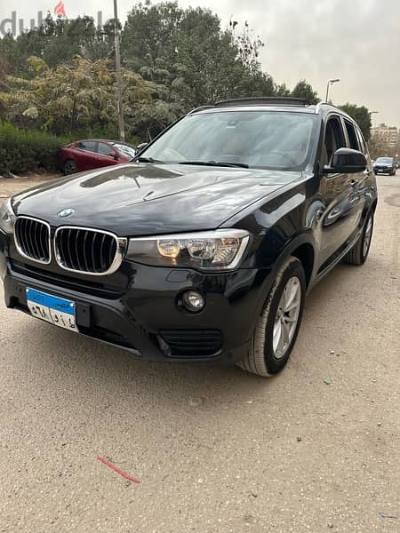 BMW X3 2016 Face Left 125 KM صيانات وكيل Fabrica with Protect me 0