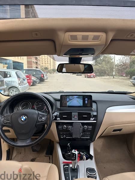 BMW X3 2016 Face Left 125 KM صيانات وكيل Fabrica with Protect me 3