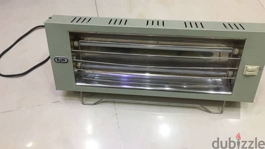 دفايه كهربائيه ايطالي اوريجنال شمعتين 1500W