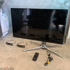 Samsung Smart Tv 40” 2013 3d with glasses used