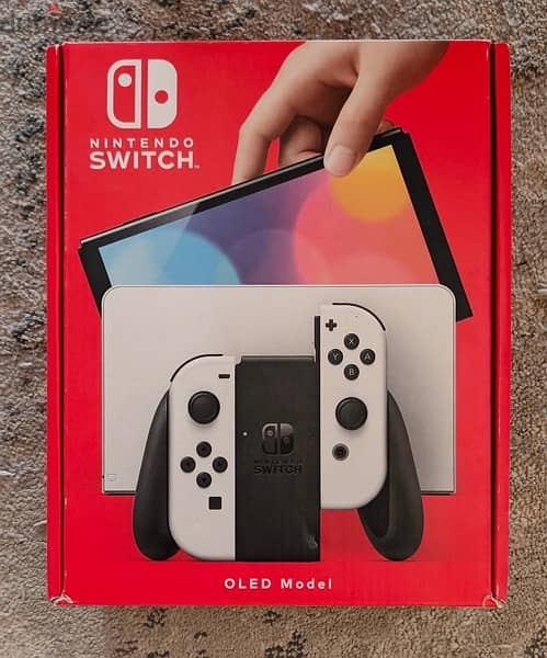 Brand New Nintendo Switch OLED White color 0