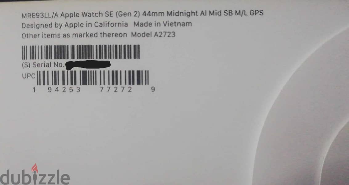 Apple Watch Se Gen2 جديدة لم تستخدم 2