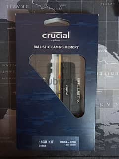 Crucial Ballistix RGB 16GB Kit (2 x 8)  DDR4-3200 Black 0