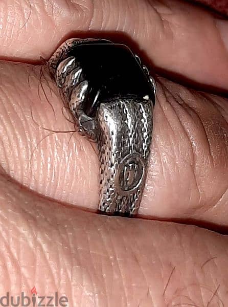 Silver ring  خاتم فضة 1
