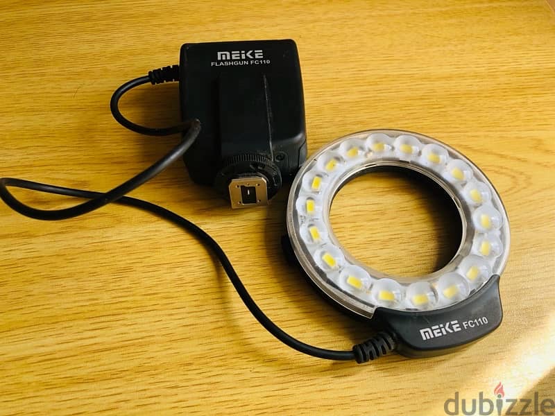 Meike FC-110 LED Macro Ring Flash Light 1