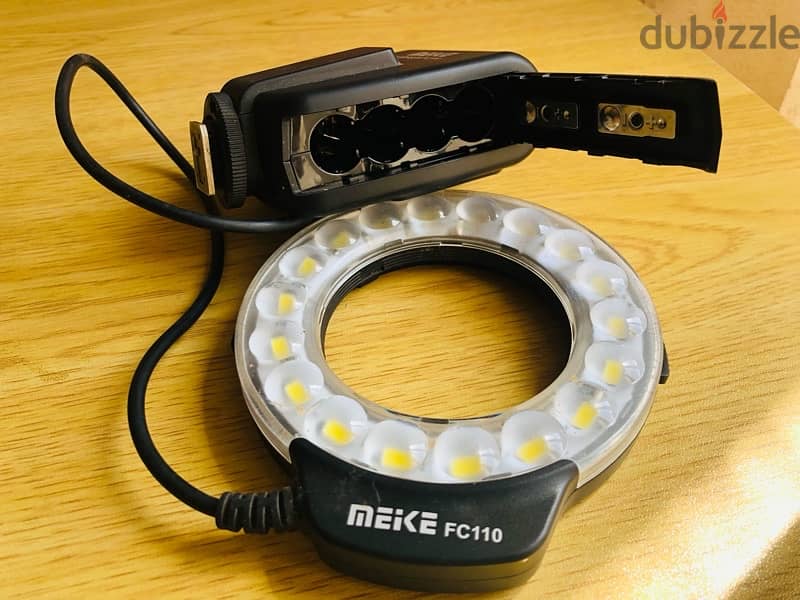 Meike FC-110 LED Macro Ring Flash Light 2