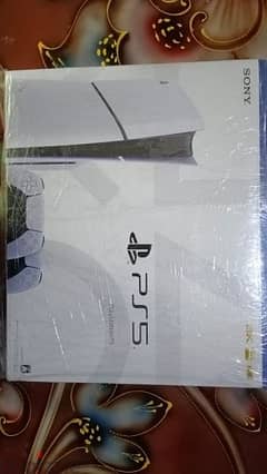New PS5 Slim,international version,CD &1000 G with 2 Controller. 0
