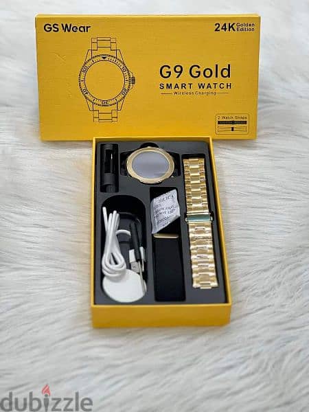 G9 watch gold 2